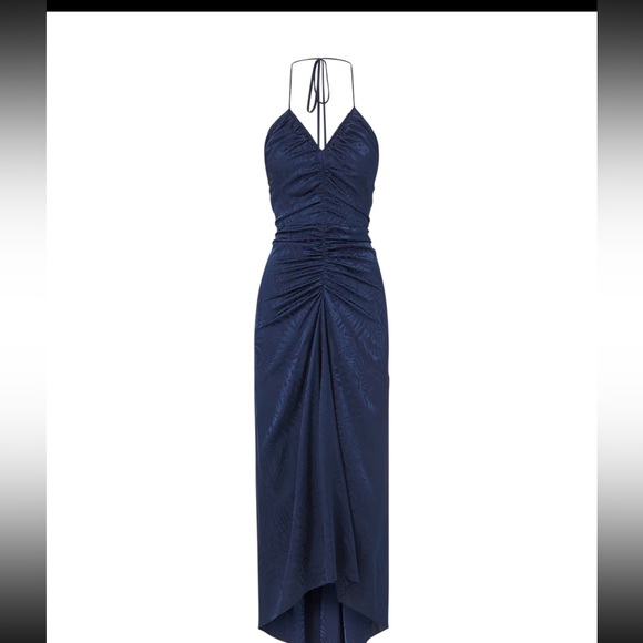 Aldana stretch silk dress by Veronica Beard - Picture 4 of 4